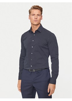 Calvin Klein Koszula K10K113163 Granatowy Slim Fit ze sklepu MODIVO w kategorii Koszule męskie - zdjęcie 181036066