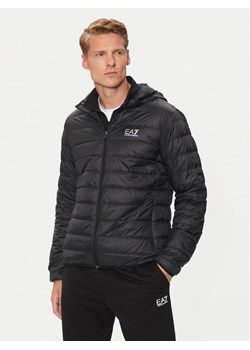 EA7 Emporio Armani Kurtka puchowa 8NPB24 PNGPZ 1200 Czarny Regular Fit ze sklepu MODIVO w kategorii Kurtki męskie - zdjęcie 181036119