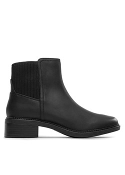 Clarks Botki Maye Palm 261743544 Czarny ze sklepu MODIVO w kategorii Botki - zdjęcie 181036127