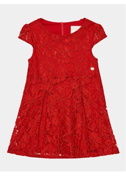 Guess Sukienka codzienna K3BK03 WFS60 Czerwony Regular Fit ze sklepu MODIVO w kategorii Sukienki dziewczęce - zdjęcie 181036159