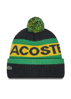 Lacoste Czapka RB1490 Czarny ze sklepu MODIVO w kategorii Czapki zimowe damskie - zdjęcie 181036175