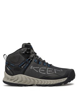 Keen Trekkingi Nxis Evo Mid Wp 1026108 Szary ze sklepu MODIVO w kategorii Buty trekkingowe męskie - zdjęcie 181036225