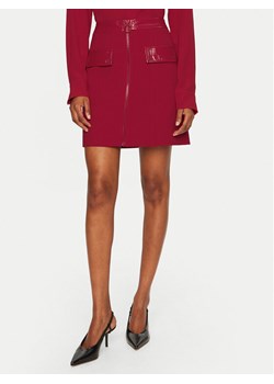 Morgan Spódnica mini 242-JKAMI Czerwony Slim Fit ze sklepu MODIVO w kategorii Spódnice - zdjęcie 181036356