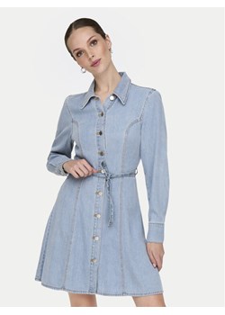 JDY Sukienka jeansowa Kamma 15338892 Błękitny Standard Fit ze sklepu MODIVO w kategorii Sukienki - zdjęcie 181036388