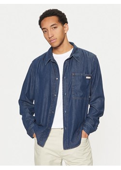 Calvin Klein Jeans Koszula jeansowa J30J327022 Granatowy Regular Fit ze sklepu MODIVO w kategorii Koszule męskie - zdjęcie 181036406