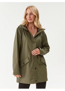 ONLY Kurtka przeciwdeszczowa 15261734 Zielony Regular Fit ze sklepu MODIVO w kategorii Płaszcze damskie - zdjęcie 181036466