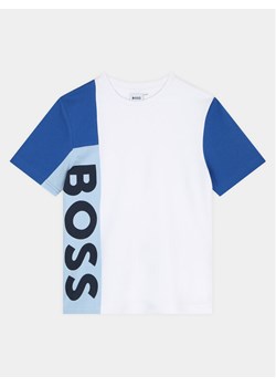 Boss T-Shirt J50732 S Biały Loose Fit - id: 0000303628420 - marki BOSS HUGO BOSS - 181036495 Boss T-Shirt J50732 S Biały Loose Fit ze sklepu MODIVO w kategorii T-shirty chłopięce - zdjęcie 181036495