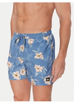 Quiksilver Szorty kąpielowe Everyday Straight Volley 15 EQYJV04121 Niebieski Regular Fit ze sklepu MODIVO w kategorii Kąpielówki - zdjęcie 181036579