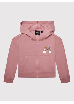 Vans Bluza Happy Bow VN0A7RU5 Różowy Regular Fit ze sklepu MODIVO w kategorii Bluzy i swetry - zdjęcie 181036645