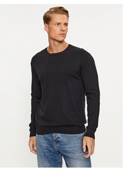 United Colors Of Benetton Sweter 10CVU1N60 Czarny Regular Fit ze sklepu MODIVO w kategorii Swetry męskie - zdjęcie 181036658