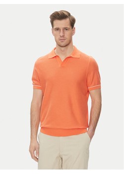 BOSS Sweter H-Jianluca 50537654 Pomarańczowy Regular Fit ze sklepu MODIVO w kategorii Swetry męskie - zdjęcie 181036678