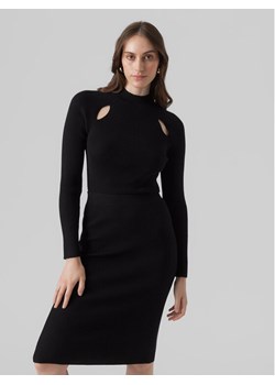 Vero Moda Sweter 10290675 Czarny Slim Fit ze sklepu MODIVO w kategorii Swetry damskie - zdjęcie 181036697