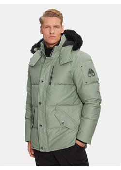 Moose Knuckles Kurtka puchowa Original 3Q Neoshear M32MJ128SX Zielony Slim Fit ze sklepu MODIVO w kategorii Kurtki męskie - zdjęcie 181036749