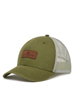 Quiksilver Czapka z daszkiem Down The Hatch AQYHA05096 Zielony ze sklepu MODIVO w kategorii Czapki z daszkiem męskie - zdjęcie 181036777