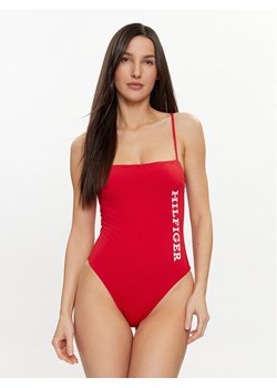 Tommy Hilfiger Strój kąpielowy UW0UW05306 Czerwony ze sklepu MODIVO w kategorii Stroje kąpielowe - zdjęcie 181036868