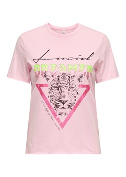 ONLY T-Shirt Lucy 15307412 Różowy Regular Fit ze sklepu MODIVO w kategorii Bluzki damskie - zdjęcie 181036905