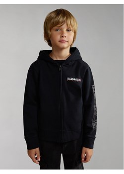 Napapijri Bluza NP0A4HG7 D Czarny Regular Fit ze sklepu MODIVO w kategorii Bluzy chłopięce - zdjęcie 181036946