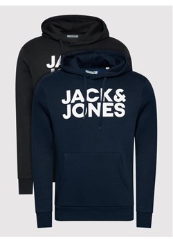 Jack&Jones Komplet 2 bluz Corp 12191761 Kolorowy Regular Fit ze sklepu MODIVO w kategorii Bluzy męskie - zdjęcie 181037079