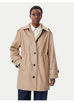 Tommy Hilfiger Parka Essential WW0WW43742 Beżowy Regular Fit ze sklepu MODIVO w kategorii Parki damskie - zdjęcie 181037105