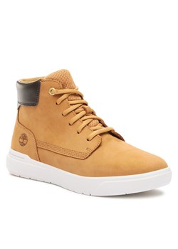 Timberland Trzewiki Seneca Bay 6In Side Zip TB0A5RQV2311 Brązowy ze sklepu MODIVO w kategorii Buty zimowe dziecięce - zdjęcie 181037109