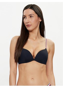 Tommy Hilfiger Góra od bikini UW0UW05372 Granatowy ze sklepu MODIVO w kategorii Stroje kąpielowe - zdjęcie 181037265