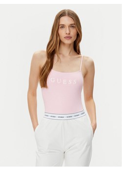 Guess Body O5RM11 KBBU1 Beżowy ze sklepu MODIVO w kategorii Bluzki damskie - zdjęcie 181037336