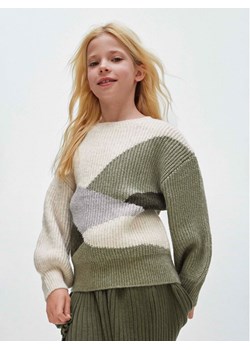 Mayoral Sweter 7.306 Zielony Regular Fit ze sklepu MODIVO w kategorii Swetry dziewczęce - zdjęcie 181037445