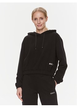 Guess Bluza Eleanora V4RQ09 KC5O0 Czarny Regular Fit ze sklepu MODIVO w kategorii Bluzy damskie - zdjęcie 181037476