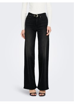 ONLY Jeansy 15299796 Czarny Wide Leg ze sklepu MODIVO w kategorii Jeansy damskie - zdjęcie 181037497