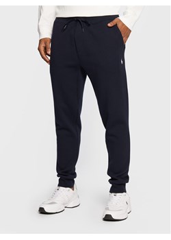 Polo Ralph Lauren Spodnie dresowe 710888283002 Granatowy Regular Fit ze sklepu MODIVO w kategorii Spodnie męskie - zdjęcie 181037519