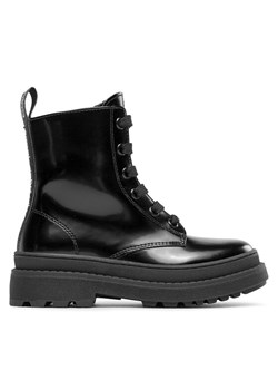 Calvin Klein Jeans Trapery V4A5-80703-1453 M Czarny ze sklepu MODIVO w kategorii Buty zimowe dziecięce - zdjęcie 181037528