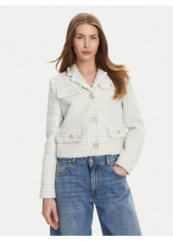 KARL LAGERFELD Marynarka A2W14024 Błękitny Regular Fit ze sklepu MODIVO w kategorii Marynarki damskie - zdjęcie 181037629