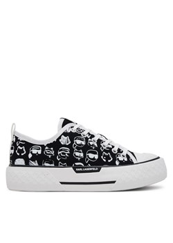 KARL LAGERFELD Trampki KL60612T Czarny ze sklepu MODIVO w kategorii Trampki damskie - zdjęcie 181037677