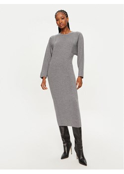 PINKO Sukienka dzianinowa Vitigno 103944 A221 Szary Regular Fit - id: 0000304301322 - marki Pinko - 181037748 PINKO Sukienka dzianinowa Vitigno 103944 A221 Szary Regular Fit ze sklepu MODIVO w kategorii Sukienki - zdjęcie 181037748