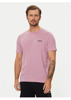 Boss T-Shirt 50515620 Różowy Regular Fit ze sklepu MODIVO w kategorii T-shirty męskie - zdjęcie 181037759