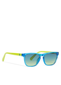 Guess Okulary przeciwsłoneczne GU00129 Granatowy ze sklepu MODIVO w kategorii Okulary przeciwsłoneczne męskie - zdjęcie 181037855