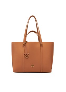 PINKO Torebka Carrie Shopper Big AI 24-25 PLTT 102832 A1LF Beżowy ze sklepu MODIVO w kategorii Torby Shopper bag - zdjęcie 181037905