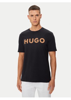 Hugo T-Shirt Dulivio 50513309 Czarny Regular Fit ze sklepu MODIVO w kategorii T-shirty męskie - zdjęcie 181037946