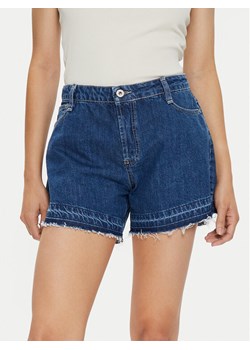 Please Szorty jeansowe D0KHEH0NPF Granatowy Relaxed Fit ze sklepu MODIVO w kategorii Szorty - zdjęcie 181038008