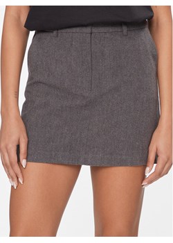JDY Spódnica mini Sabina 15312394 Szary Regular Fit ze sklepu MODIVO w kategorii Spódnice - zdjęcie 181038026