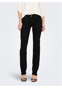 ONLY Jeansy 15252221 Czarny Straight Fit ze sklepu MODIVO w kategorii Jeansy damskie - zdjęcie 181038036