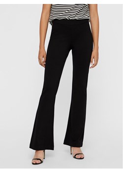 Vero Moda Spodnie materiałowe Kamma 10209858 Czarny Flared Fit ze sklepu MODIVO w kategorii Spodnie damskie - zdjęcie 181038258