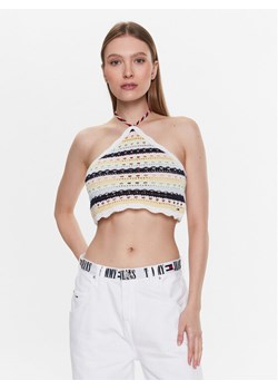 Tommy Jeans Top DW0DW15403 Kolorowy Slim Fit ze sklepu MODIVO w kategorii Bluzki damskie - zdjęcie 181038316
