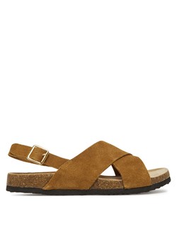 ONLY Shoes Sandały Onlava 15342054 Brązowy ze sklepu MODIVO w kategorii Sandały damskie - zdjęcie 181038516