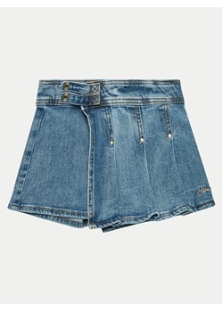 Guess Szorty jeansowe J4GD12 D4MS0 Niebieski Regular Fit ze sklepu MODIVO w kategorii Spodenki dziewczęce - zdjęcie 181038545