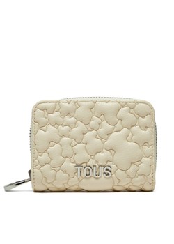 TOUS Mały Portfel Damski Puffy Bear 2002186401 Beżowy ze sklepu MODIVO w kategorii Portfele damskie - zdjęcie 181038576