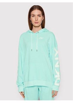 DKNY Sport Bluza DP1T8461 Zielony Relaxed Fit ze sklepu MODIVO w kategorii Bluzy damskie - zdjęcie 181038588