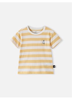 Reima T-Shirt Moomin Tussilango 5200202B Żółty Regular Fit ze sklepu MODIVO w kategorii Koszulki niemowlęce - zdjęcie 181038656