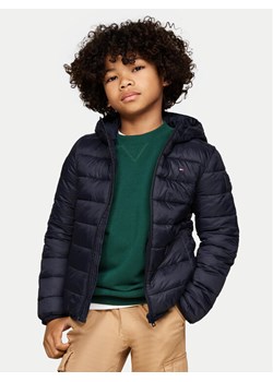 Tommy Hilfiger Kurtka puchowa KS0KS00584 D Granatowy Regular Fit ze sklepu MODIVO w kategorii Kurtki chłopięce - zdjęcie 181038748