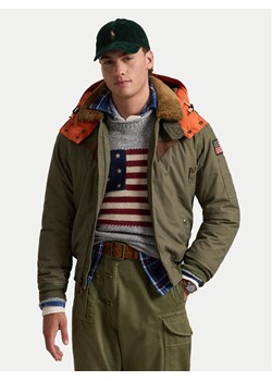 Polo Ralph Lauren Kurtka bomber 710945493001 Zielony Regular Fit ze sklepu MODIVO w kategorii Kurtki męskie - zdjęcie 181038759